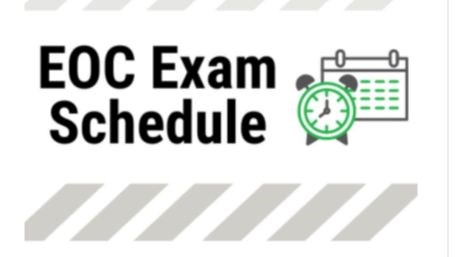 EOC Schedule